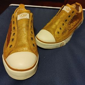 Ugg sequin slip on sneakers